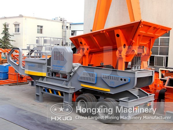 mobile jaw crusher